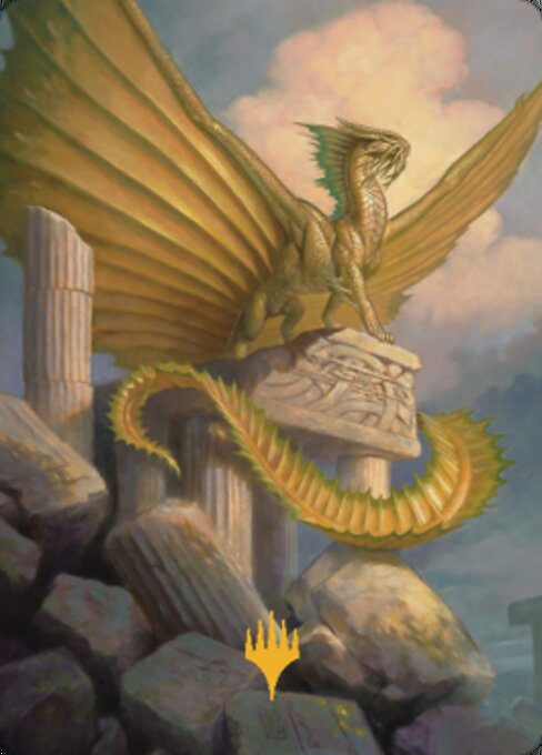Ancient Gold Dragon Art Card (5/81) (Gold-Stamped) фото цена описание