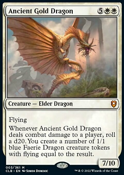 Ancient Gold Dragon фото цена описание