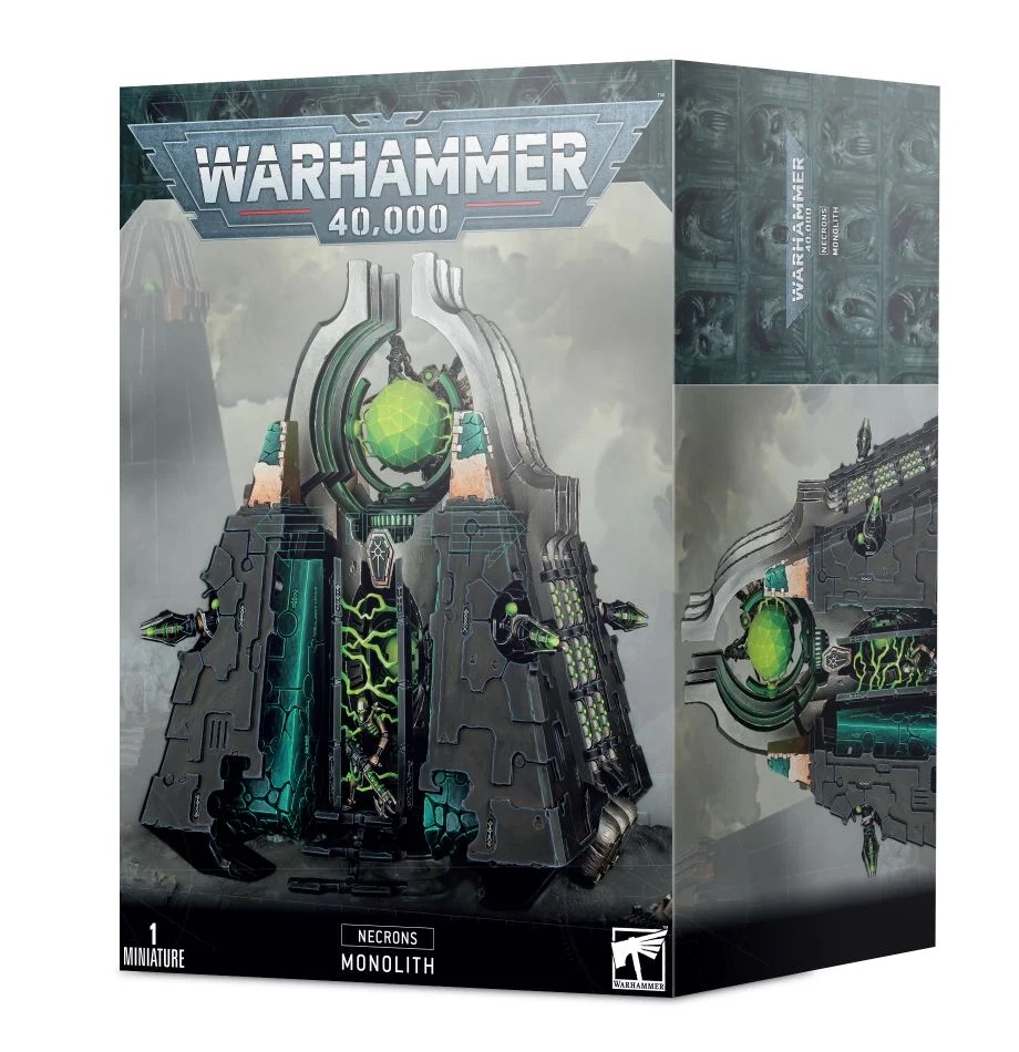 Миниатюры warhammer 40000: монолит некронов (necron monolith, новая версия)  - купить в интернет-магазине mtgtrade.net: цены, описание, фото.